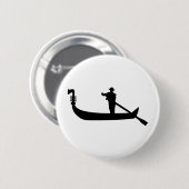 venetiaanse gondola ronde button 5,7 cm (Voorkant /achterkant)