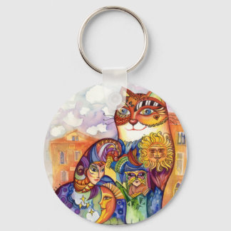 Venetiaanse kat sleutelhanger