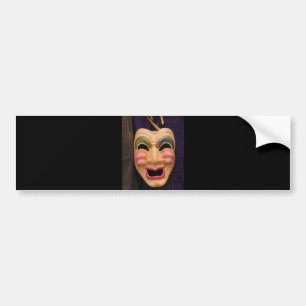Venetiaanse maskers bumpersticker