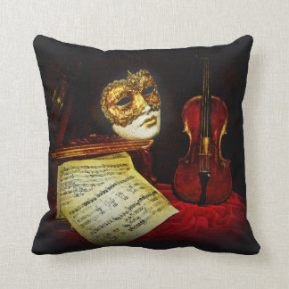 Venetiaanse Maskers collectie - Musical nacht Kussen