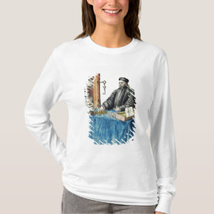 Venetiaanse Moneylender uit een geïllustreerd boe T-shirt