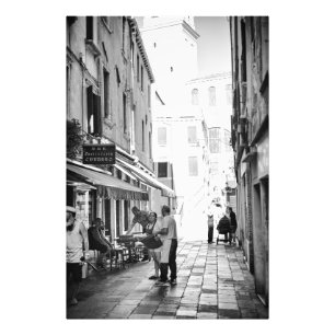 Venetiaanse scène - Foto afdrukken - Alle formaten Foto Afdruk