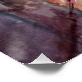 Venetiaanse stijl Canvas, gondolier, gondola Perfect Poster (Hoek)