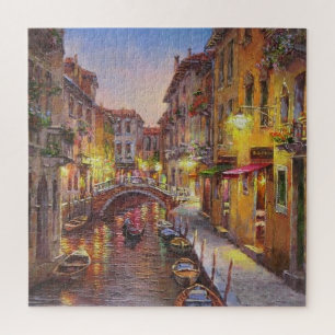 Venetiaanse stijl Kitchen, gondolier, gondola Legpuzzel