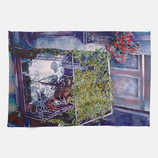 Venetian Aftermiddag Kitchen Hand Towel Theedoek (Horizontaal)
