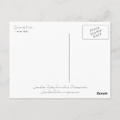 Venetian Carnevale Mask Briefkaart (Achterkant)