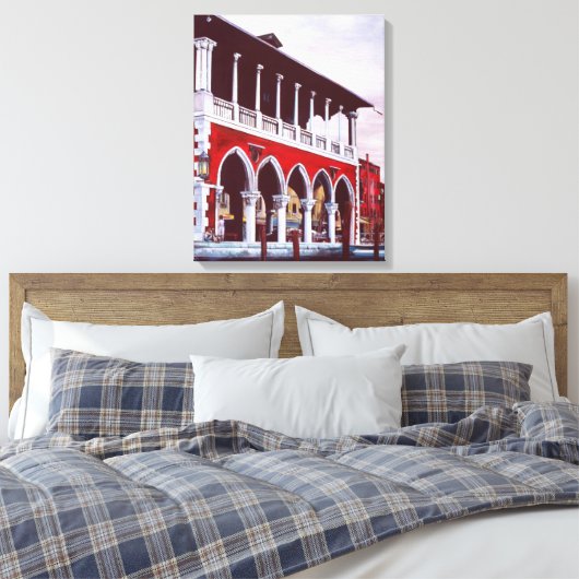 Venetian Charm Canvas Afdruk (Insitu (Slaapkamer))