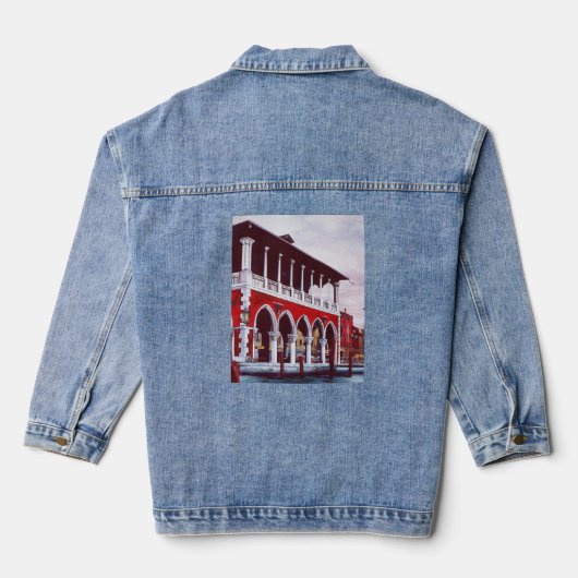 Venetian Charm Denim Jacket (Achterkant)
