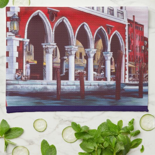 Venetian Charm Theedoek (Gevouwen)