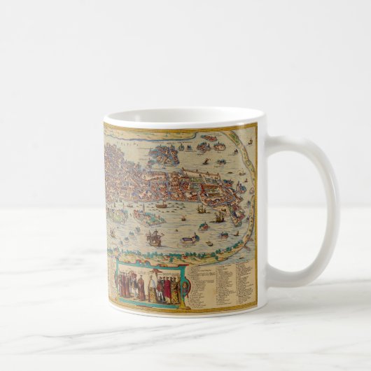 Venetian Crusader Coffee Mok (Rechts)