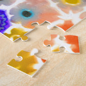 VENETIAN FLORA GLASS 20x30 INCH Legpuzzel (Zijkant)