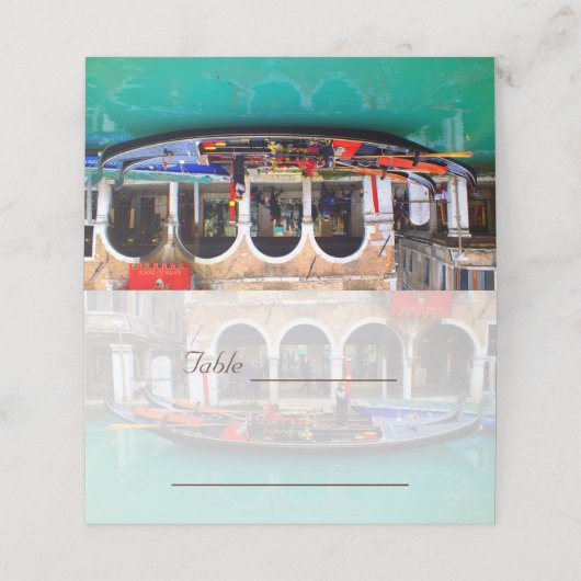 Venetian Gondolas (Buitenkant ongevouwen)