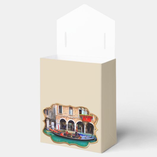 Venetian Gondolas Bedankdoosjes (Geopend)