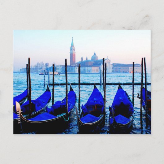Venetian Gondolas Briefkaart (Voorkant)