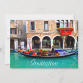 Venetian Gondolas Kaart (Voorkant)