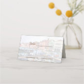 Venetian Grand Canal Place Card (Voorkant)
