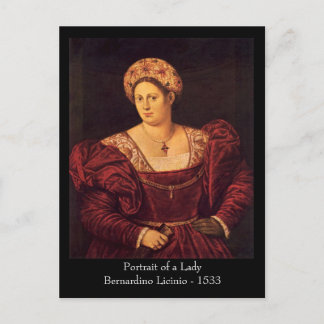 Venetian Lady Briefkaart