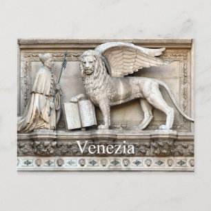 Venetian Lion Briefkaart