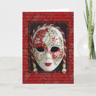 Venetian Mask Kaart