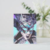 Venetian Masquerade Briefkaart (Staand voorkant)