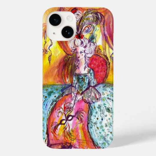 VENETIAN MASQUERADE/COLOMBINA Case-Mate iPhone CASE (Achterkant)