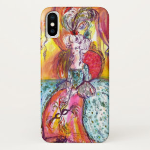 VENETIAN MASQUERADE/COLOMBINA iPhone X HOESJE
