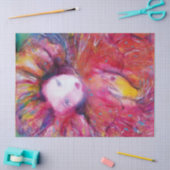 VENETIAN MASQUERADE - MASK IN RODE TISSUEPAPIER (Craft)