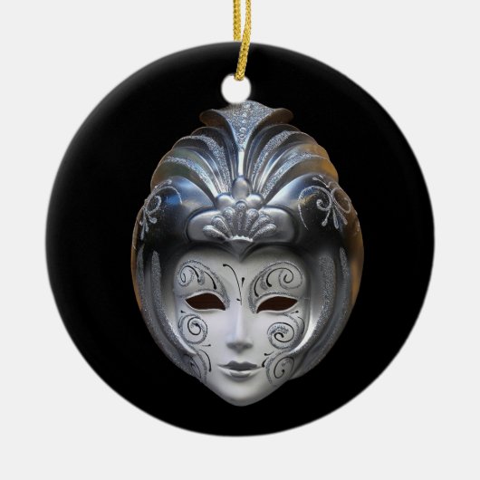 Venetian Mmaskers Ornament (Voorkant)