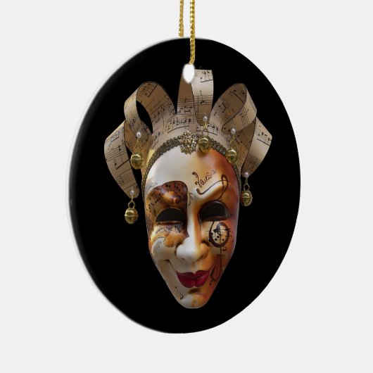 Venetian Mmaskers Ornament (Rechts)