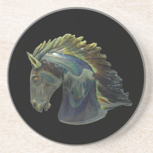 Venetian Murano Glass Horse Onderzetter
