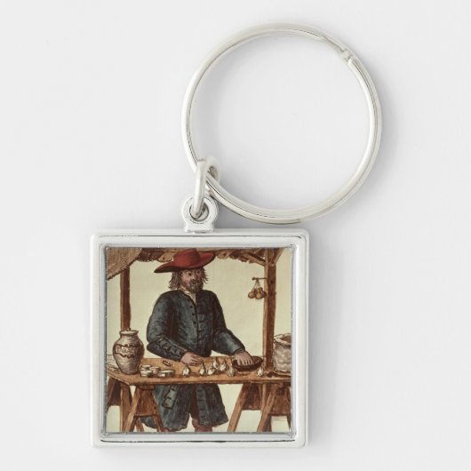 Venetian Tobacco Vendor Sleutelhanger (Voorkant)
