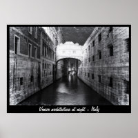 Venetië - Architectuur bij nacht nr. 1 (Poster)