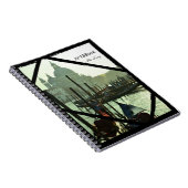 Venetië, Architectuur, Gondolas (Notitieboek) Notitieboek (Rechterzijde)