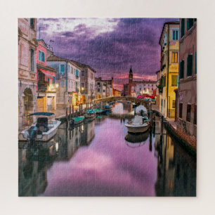 Venetië beroemd kanaal Italië Legpuzzel