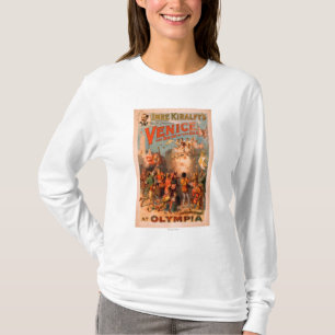 Venetië, Bride van het Zee in Olympia Ballet T-shirt