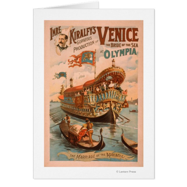 Venetië, Bride van het Zee in Olympia Gondolas 3 (Voorkant)