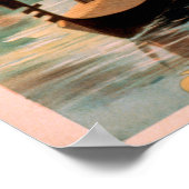 Venetië, Bride van het Zee in Olympia Gondolas 3 Poster (Hoek)