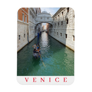 Venetië Bridge of Sighs uitzicht fridge magnet Magneet