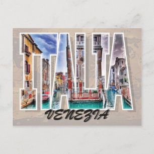 Venetië, Briefkaart Italië