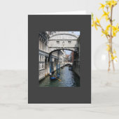 Venetië - Brug der Zuchten Kaart (Gele Bloem)