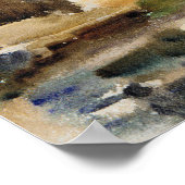 Venetië (ca. 1903) van John Singer Sargent Poster (Hoek)