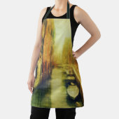 Venetië Canal Balkon Schilderij Schort (Insitu)