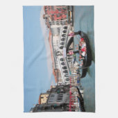 Venetië Canal keukenhanddoek (Verticaal)