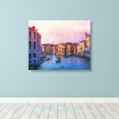 Venetië Canvas Afdruk (Insitu (Houten vloer))