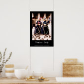 Venetië Carnaval 46 Poster (Keuken)