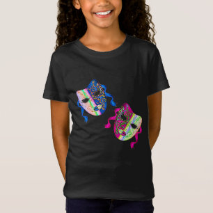 Venetië Carnaval Traditionele kleurrijke maskers T-shirt