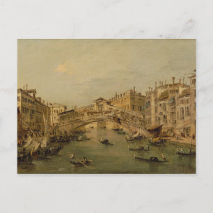 Venetië de Rialto Briefkaart