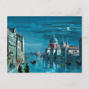 Venetië door Moonlight Briefkaart