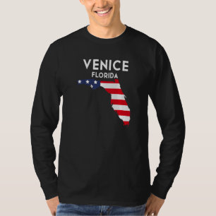 Venetië Florida Verenigde Staten Amerika Reizen Fl T-shirt