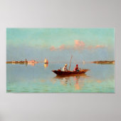 Venetië in de lagune poster (Voorkant)